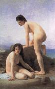 Adolphe William Bouguereau Bathers oil